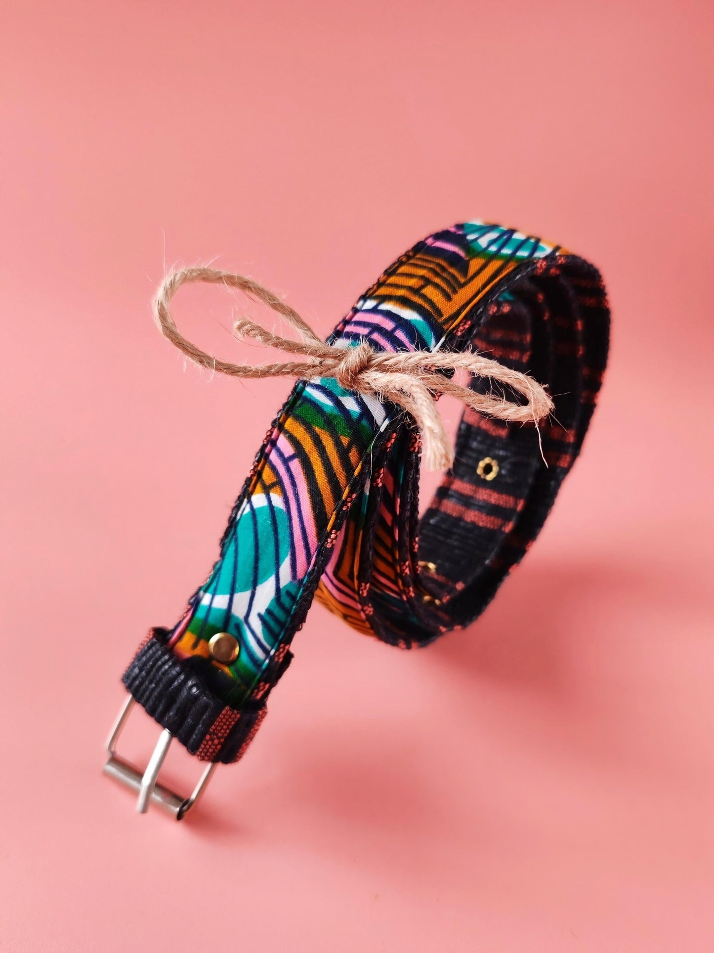 Ceinture GAFREH Power Flower – L’élégance du recyclé au service du style