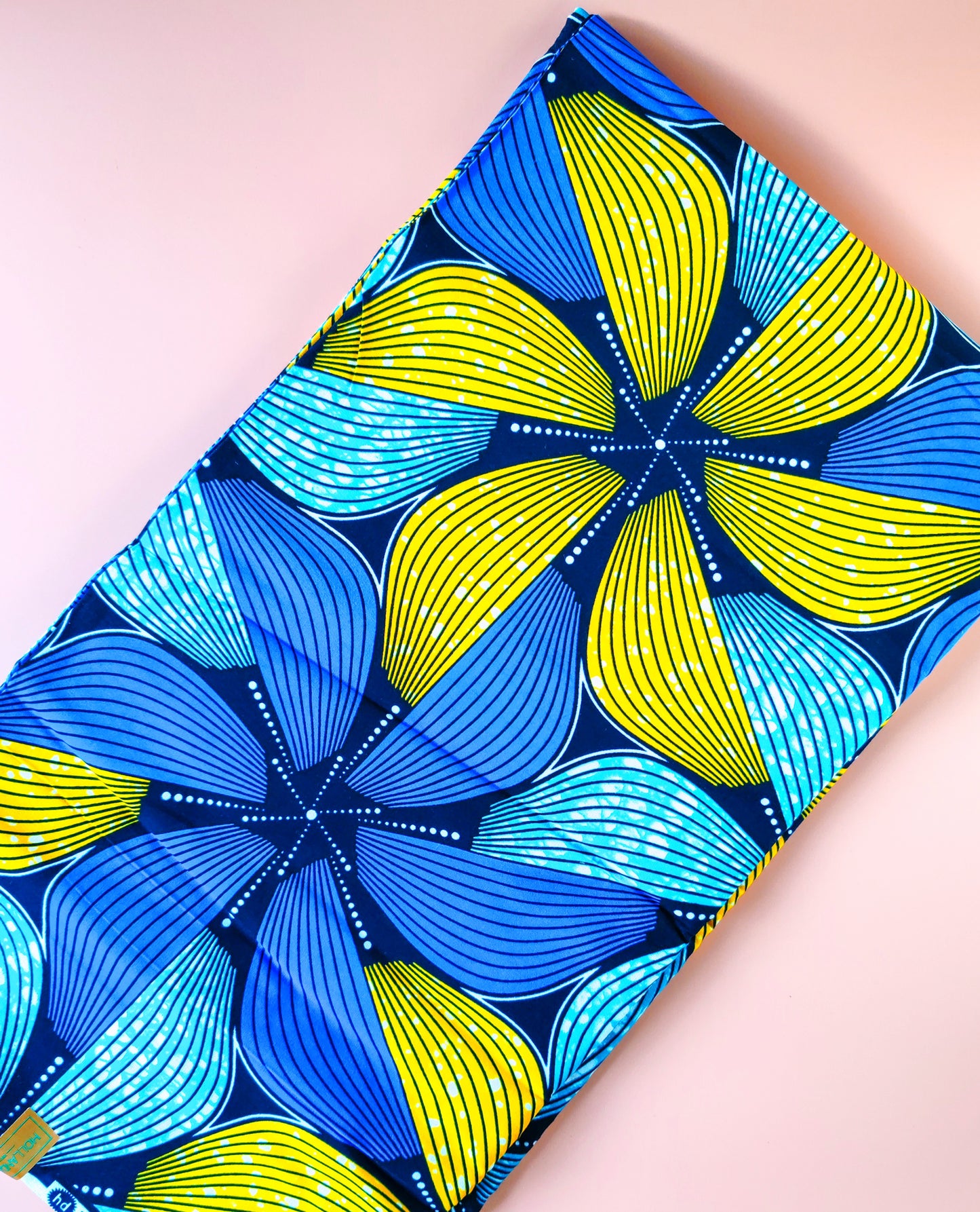 Tissu Wax “Arz” – L’énergie du soleil et de la mer